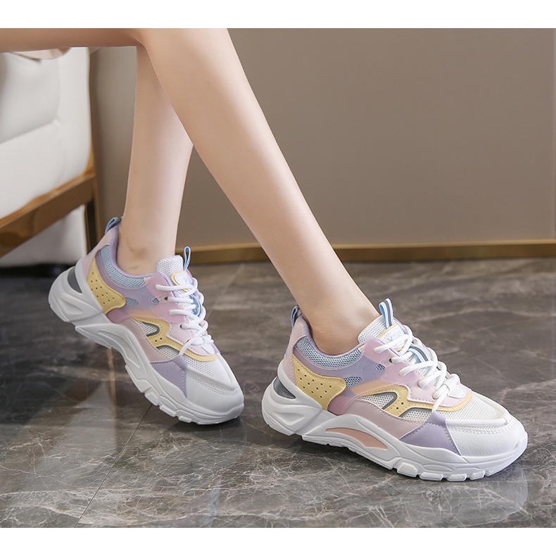 Sepatu Import Wanita Sneakers Olahraga Perempuan Sneaker Fashion Cewek Terbaru SP-166