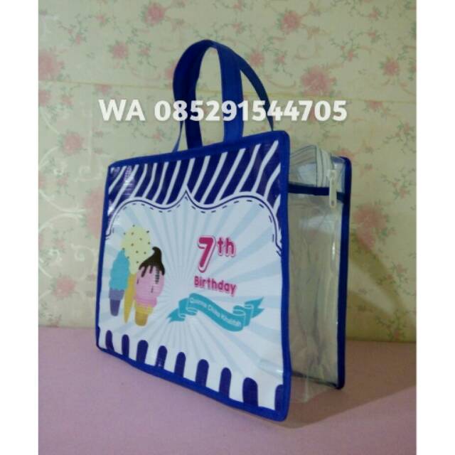 Tas ultah mika resleting-1