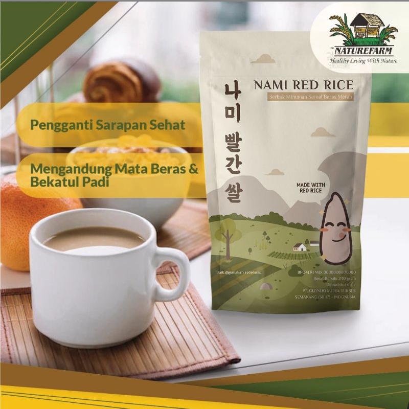 nami rice milk susu beras gluten free susu sarapan