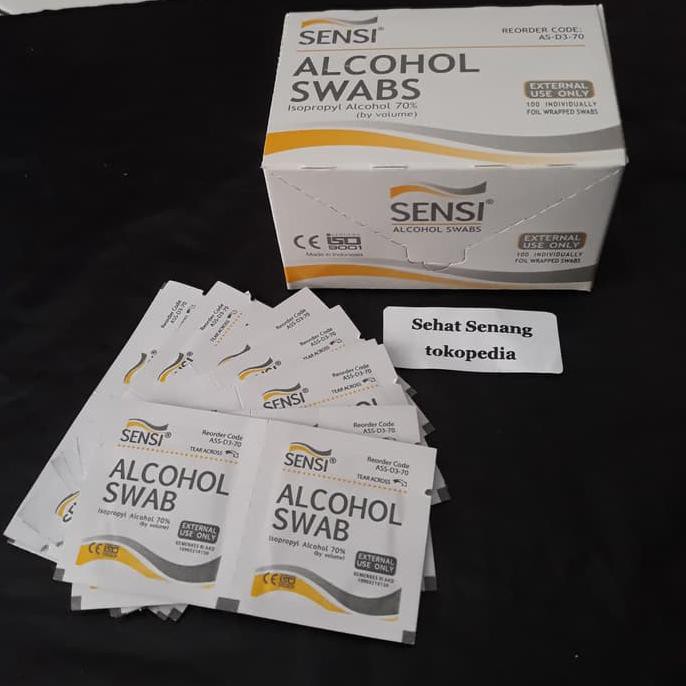 sensi alkohol swab, alkohol swab sensi