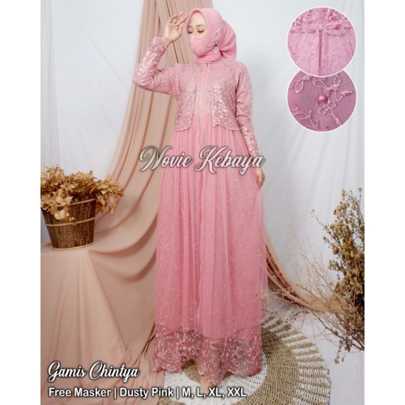 REAL PICT GAMIS TILLE BORDIR MIX SERUTY/GAMIS TERBARU/BY KKA