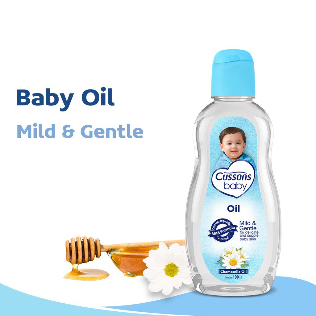 Cussons Baby Oil 50+50ml | Minyak Bayi