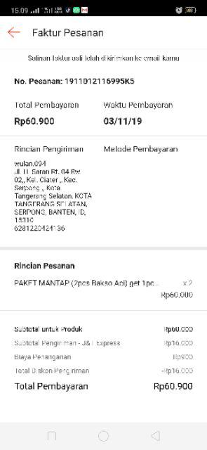 Promo 17 Agutus (2pcs Bakso Aci) Get 1pcs Seblak..