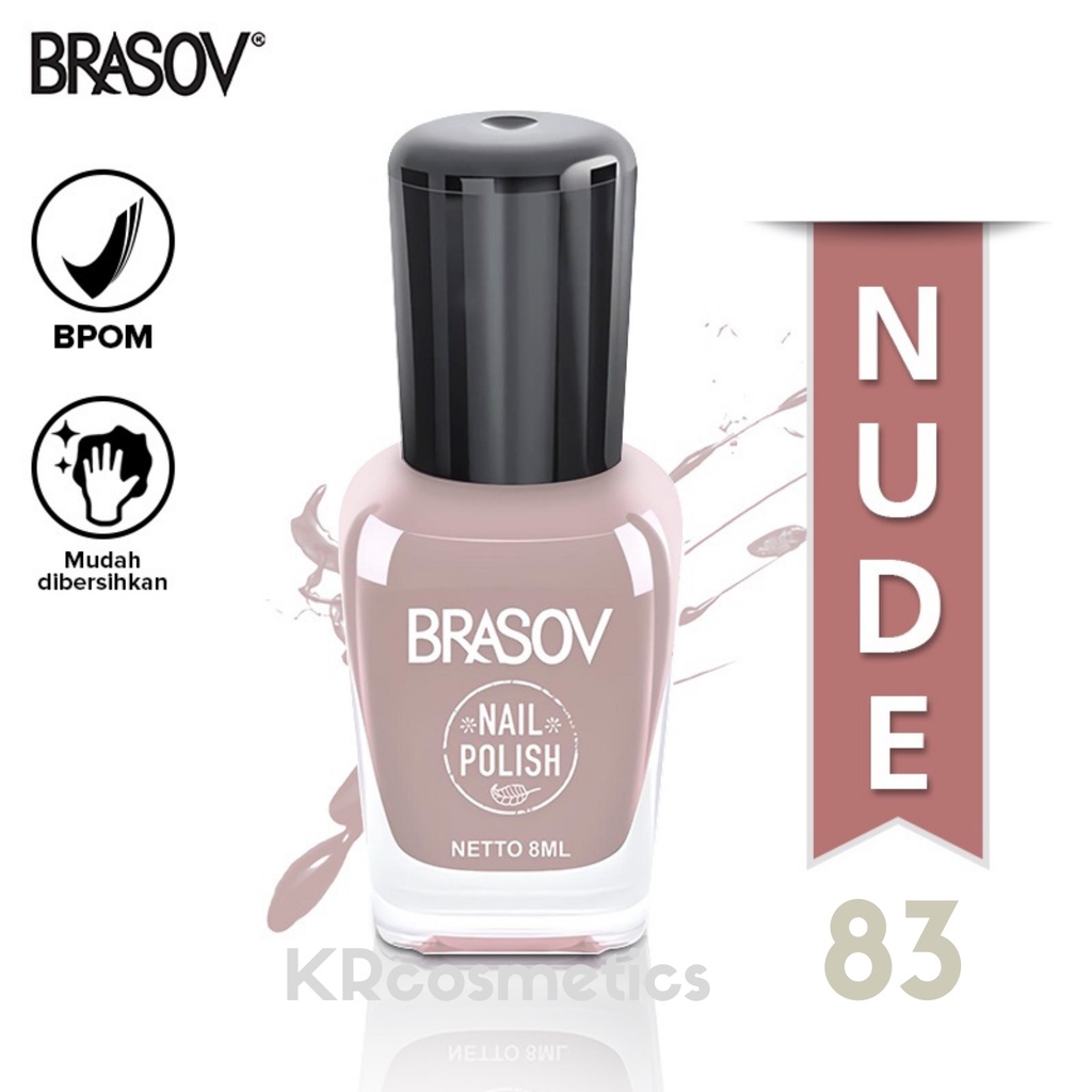 BRASOV Nail Polish Nude 8ml | Kutek Nude