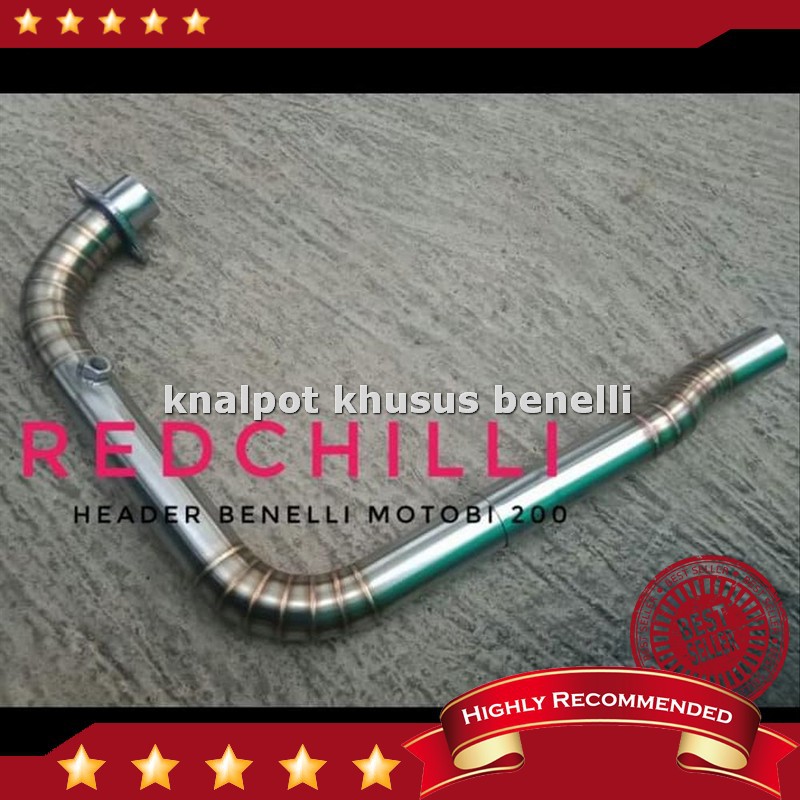 Jual Promo Header . Leher Knalpot Benelli Motobi Evo 200. Benelli Motobi Evi 200