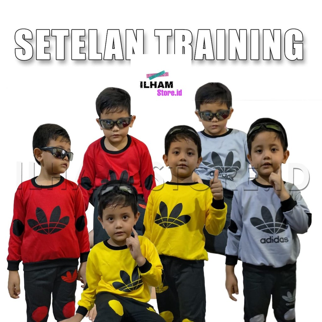 One Set Anak Laki Laki Baju Anak Setelan Anak Laki Laki 1-6 Tahun