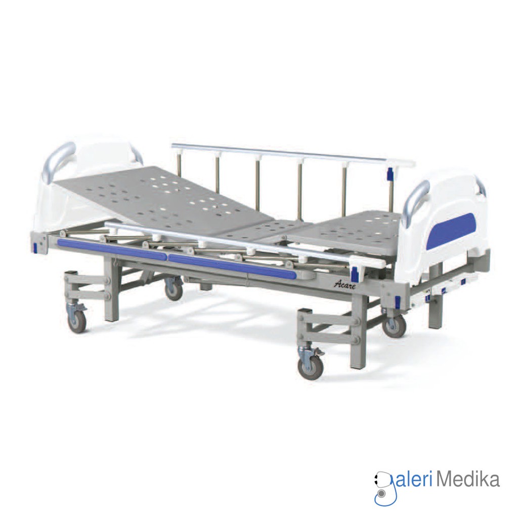 Ranjang Pasien Acare HCB-M0032 Hospital Bed 3 Crank Manual - Ranjang Rumah Sakit