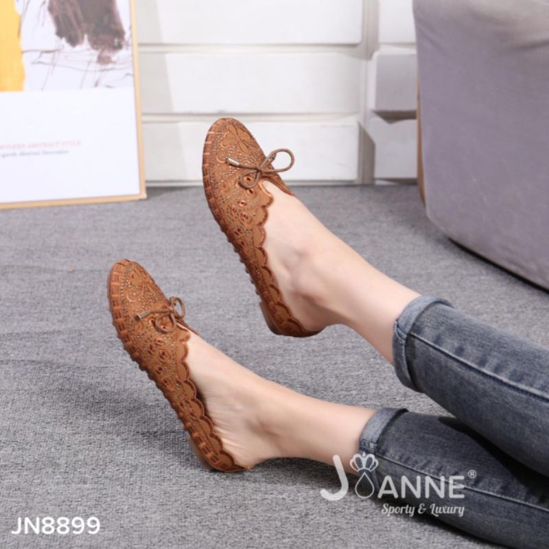 RESTOCK!! JOANNE Sepatu Slop Loafer Shoes JN8899 [ORIGINAL BRAND]