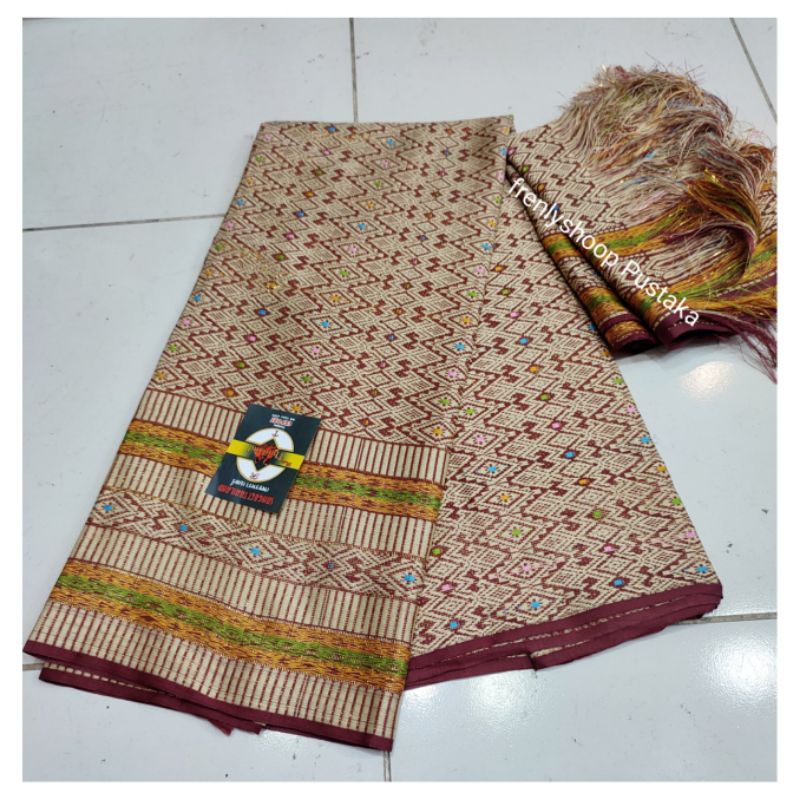 KAIN SONGKET SET SELENDANG THAILAND /BAHAN SONGKET SELENDANG THAILAND TERBARU PREMIUM // Kain Songket Pesta Mewah Terbaru