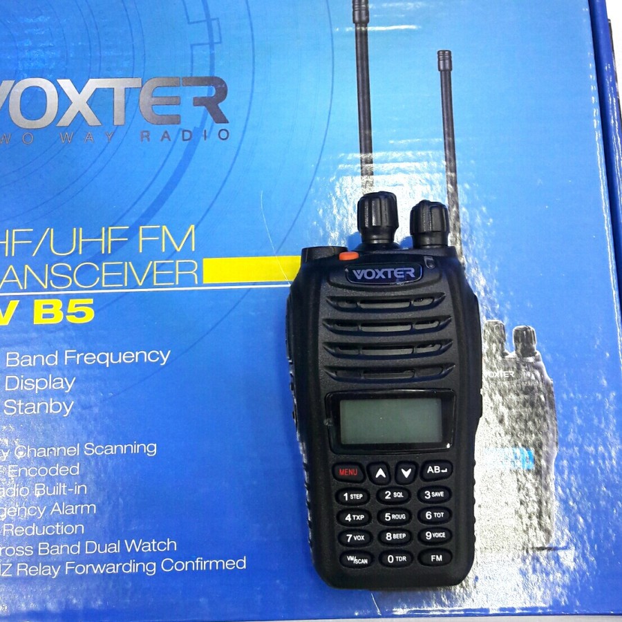 HT VOXTER UV-B5 DUALBAND ORI HANDIE TALKIE VOKTER UV B5 NEW