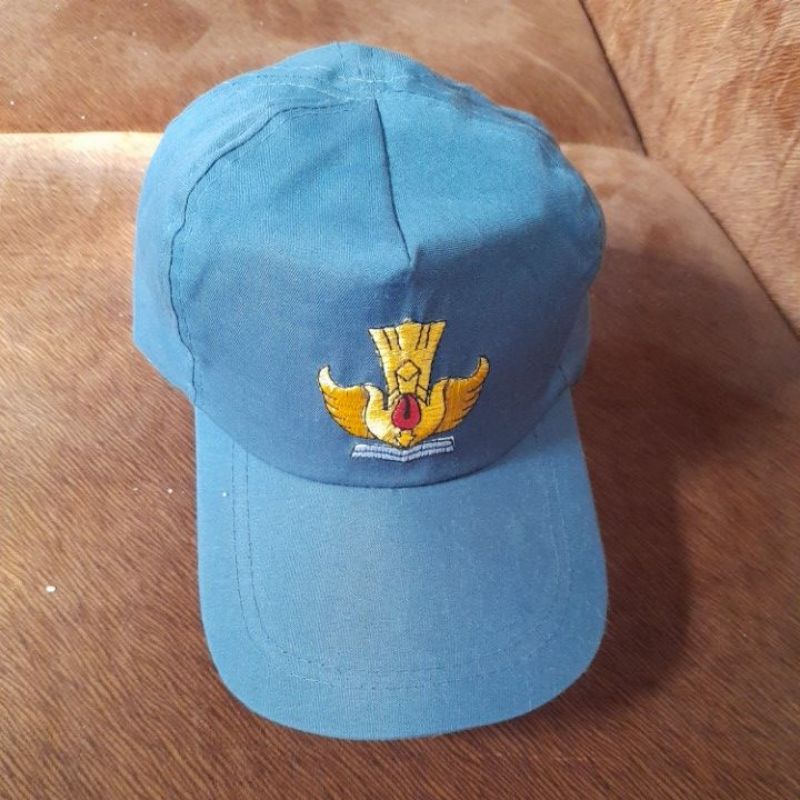 Termurah!! Topi SMA bordir belakang karet