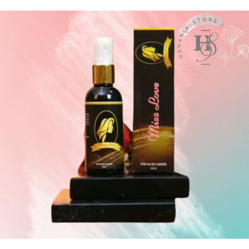 Parfum Obat Perapat Miss V Miss Love Spray Original Aman BPOM