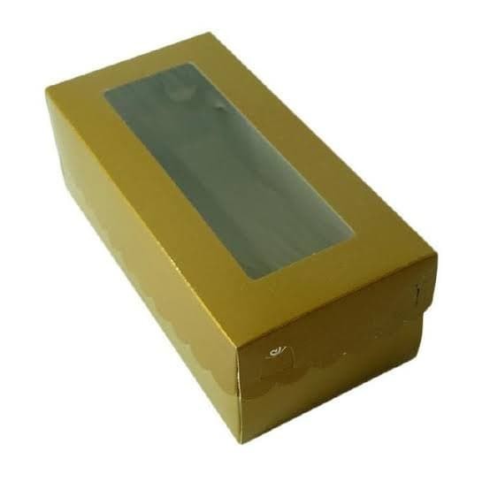 Kotak Box Cake / Kue / Bolu Emas Uk.12x25x8
