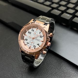 DGC JAM TANGAN PRIA STAINLESS RANTAI KRISTAS PRENIUMk JAM TANGAN MURAH M169
