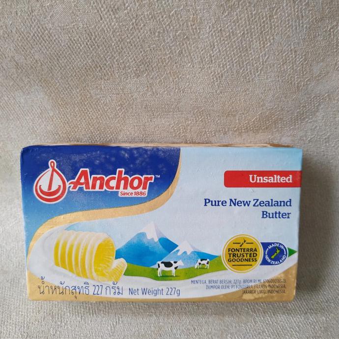 

Anchor Unsalted Butter 227 Gram - Asin