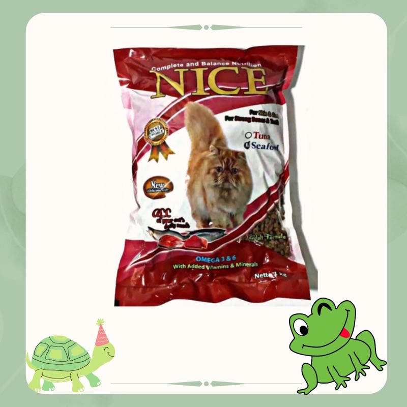 NICE MAKANAN KUCING 1KG
