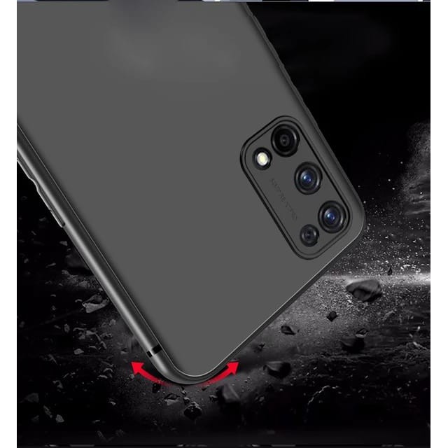 REALME NARZO 20 / NARZO 20 PRO SOFT CASE PREMIUM BLACK MACARON