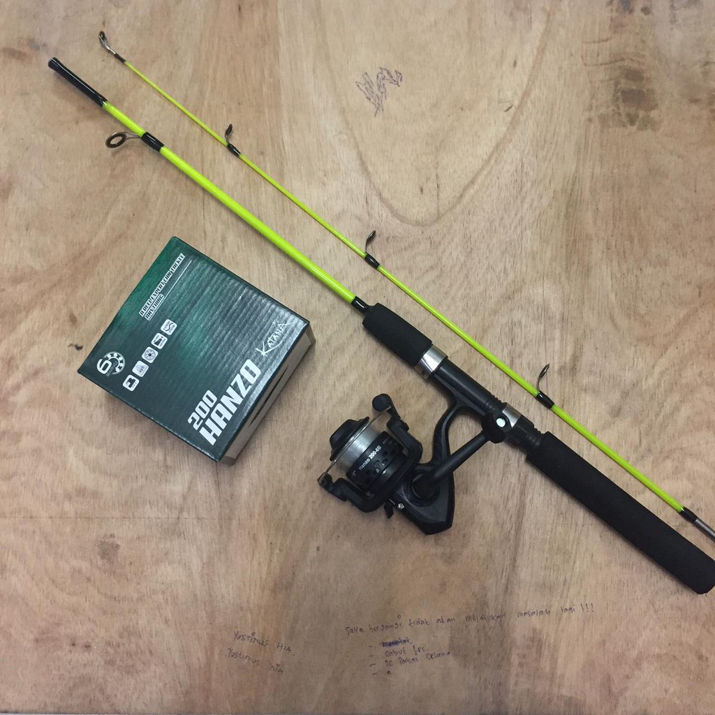 set joran pancing katana sgm 135 - reel katana hanzo