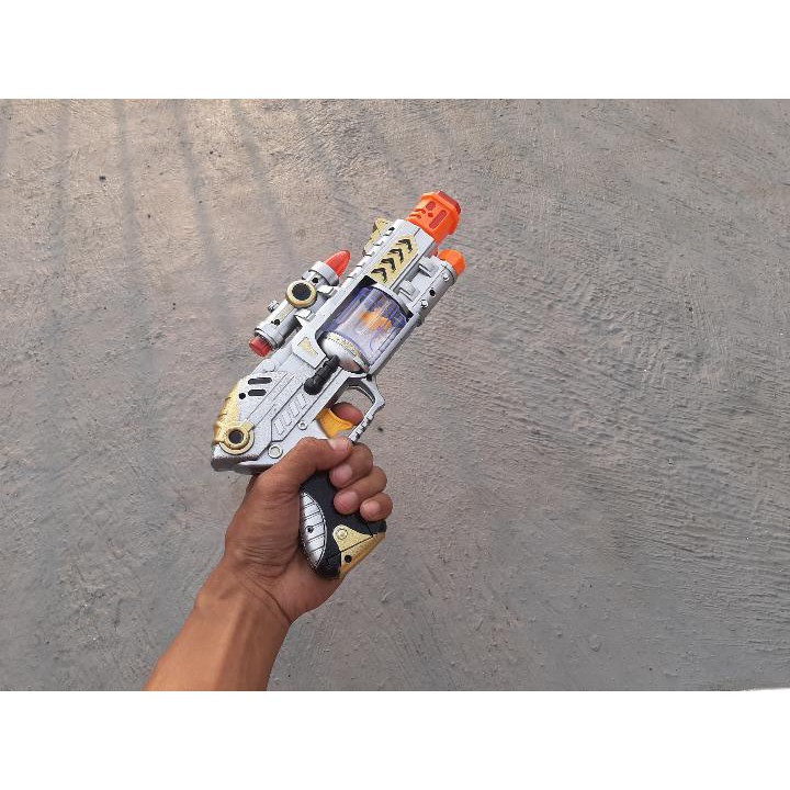 MAINAN SET TOPENG UNTRAMEN PISTOL LED NYALA SUARA GETAR ULTRAMAN