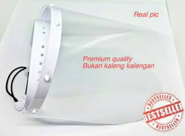 Face shield impor keren bisa COD