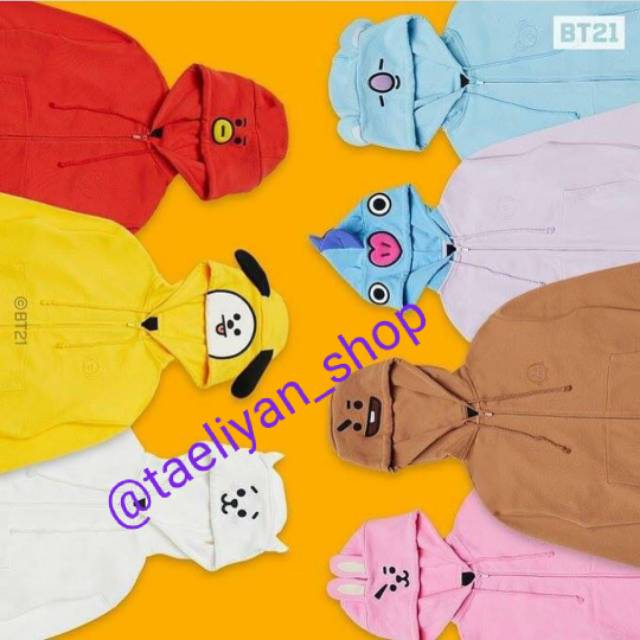 Hoodie Bt21 SHOOKY