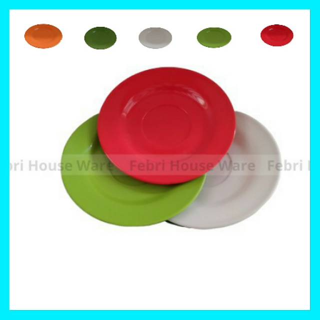 Tatakan Gelas Melamin | Alas Gelas | Alas Cangkir |  Piring Melamin Kecil