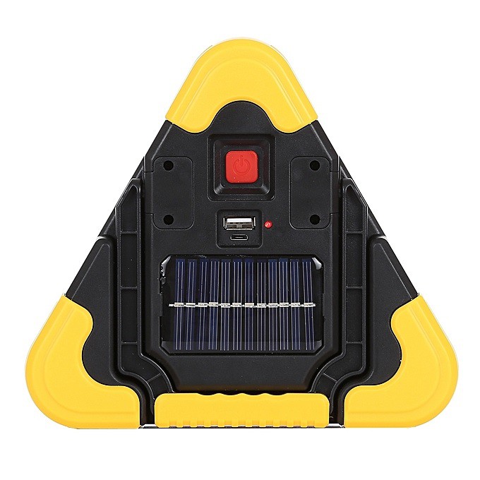 45 HB-6609 Portable Solar Rechargable Multi-Function Working Light 1000LM