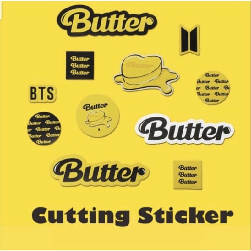 sticker butter BTS