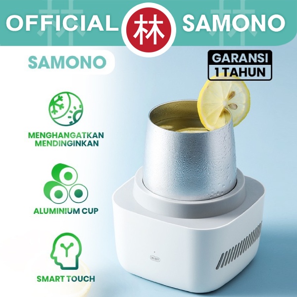 SAMONO SW-CPW11 Smart Electric Cooler and Warmer Cup Multifungsi