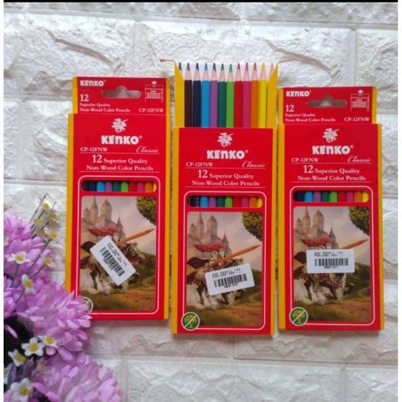 

Pensil Warna Kenko 12 warna