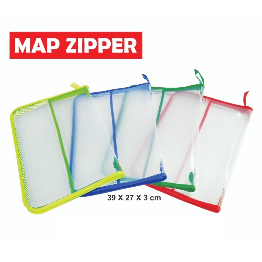 

Map zipper/Map Sleting