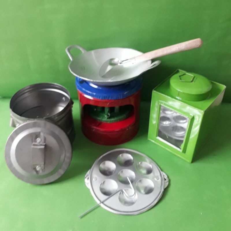 Kitchen Set Kompor Mini Mainan Anak Paket 6 Item Murah