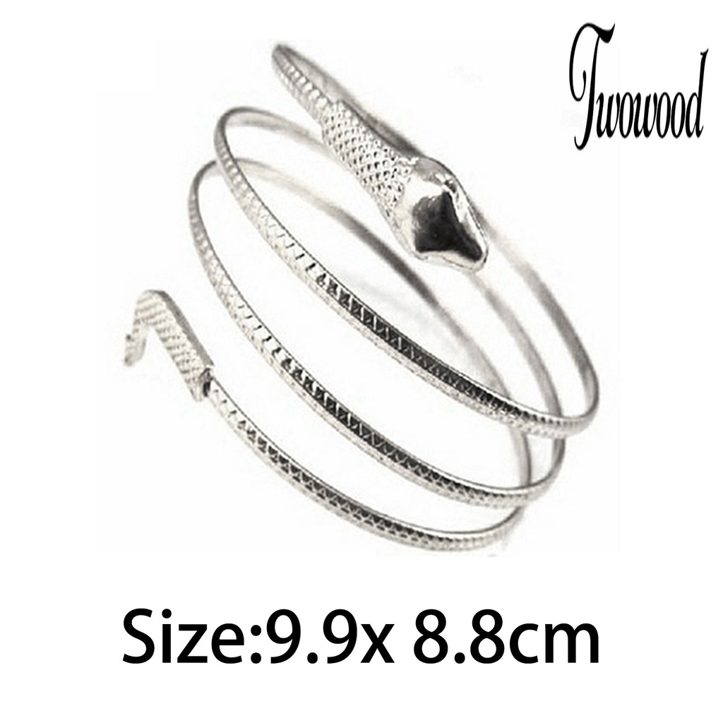 Gelang Spiral Bentuk Ular Untuk Wanita