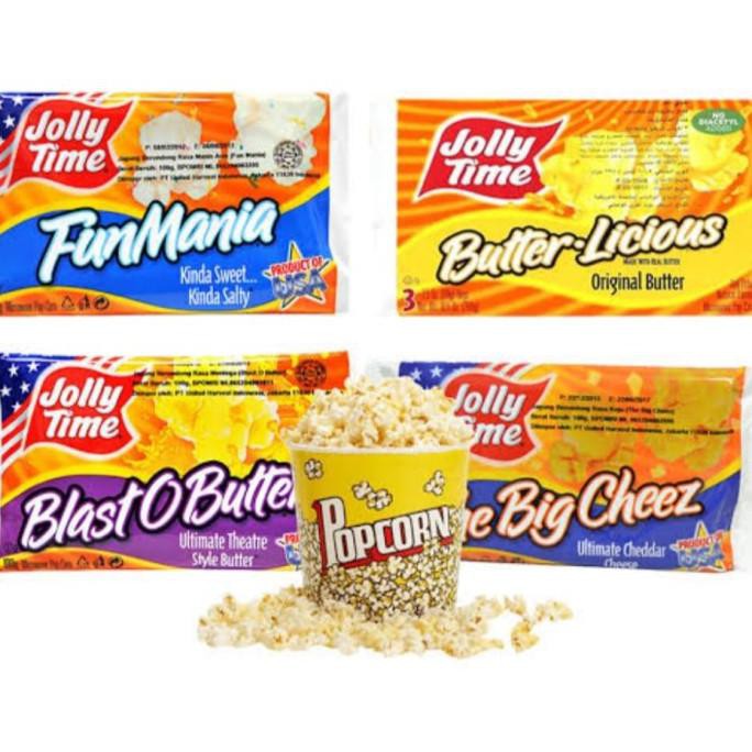 

3Pax Jolly Time Popcorn - Blast O Butter - Product Of Usa