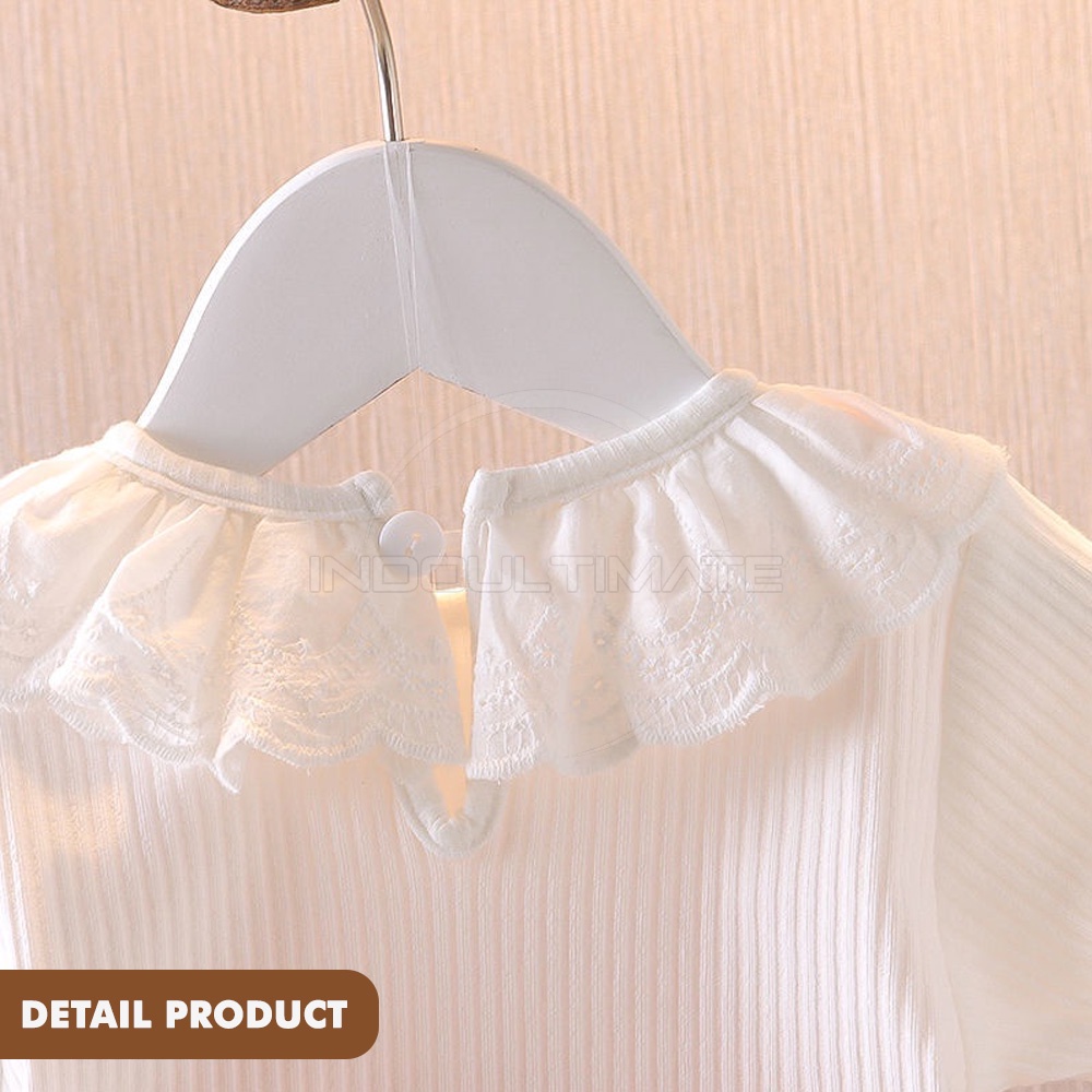 DRI-106 Dress Casual Pesta Anak Perempuan Cewek Import Premium DRI-107 DRI-108 DRI-109 DRI-112  Setelan Baju Rok Renda Impor Bayi Balita Perempuan 6 Bulan - 5 Tahun Baju Anak Perempuan Baju Bayi Perempuan