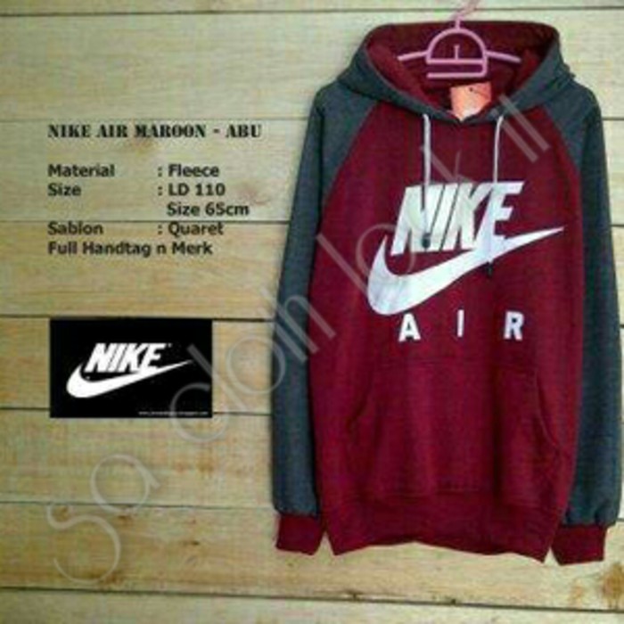 Jaket Hoodie Nike Fleece