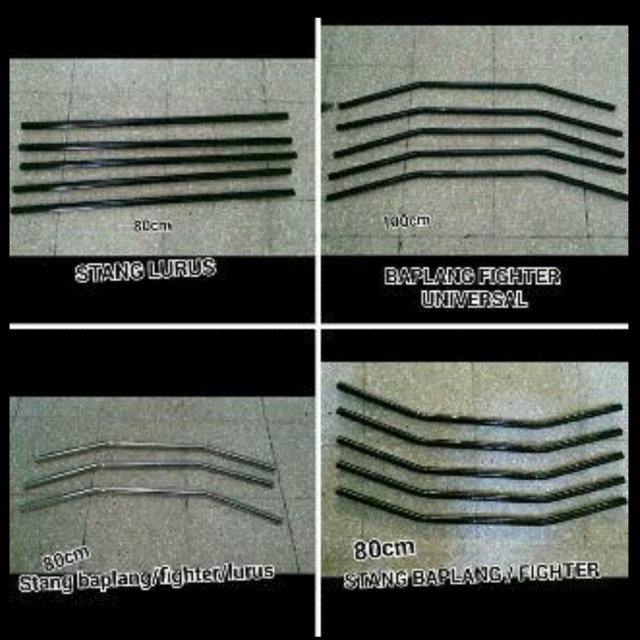 Download Stang baplang dan stang lurus 80cm dan 100cm | Shopee Indonesia