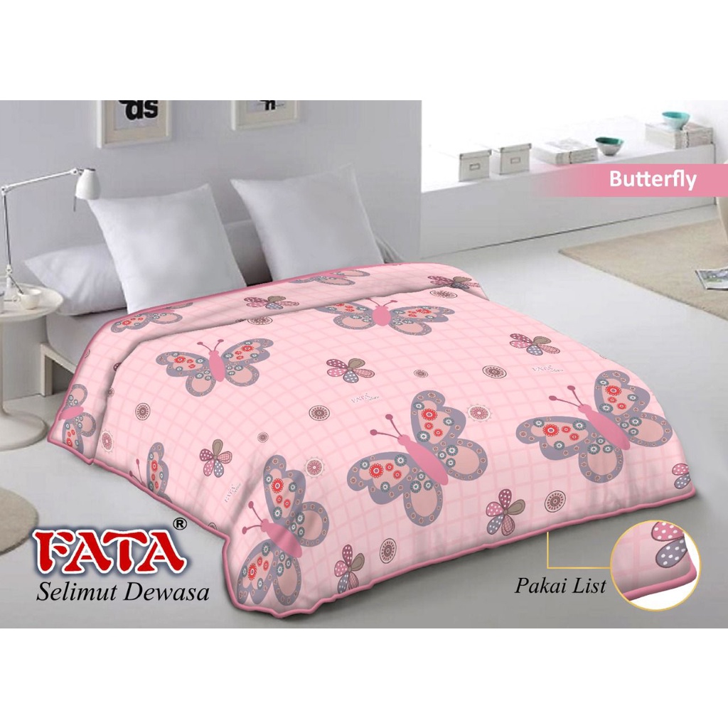 SELIMUT BAHAN BULU MERK FATA UKURAN 200X200-1