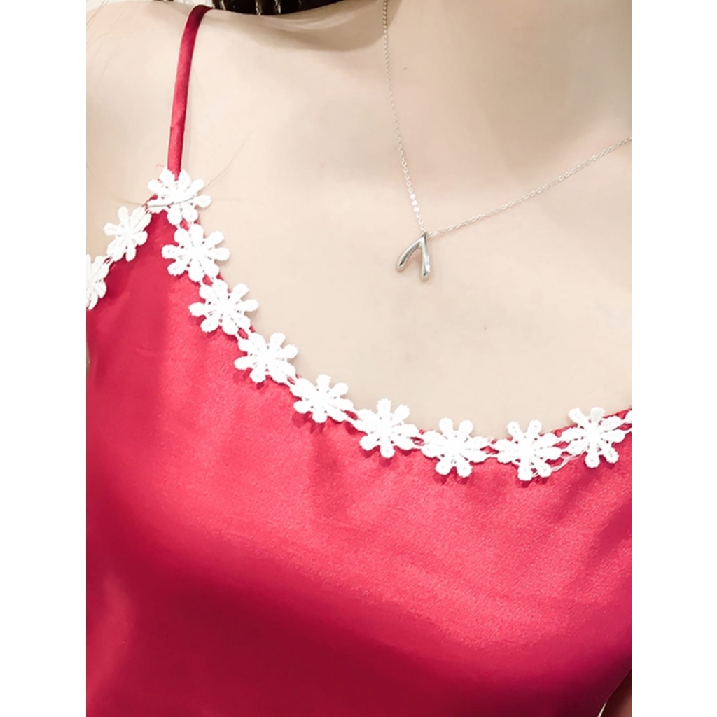 Nicebra Set Baju Tidur Wanita Tank Top Camisole + Celana Piyama Wanita 4020