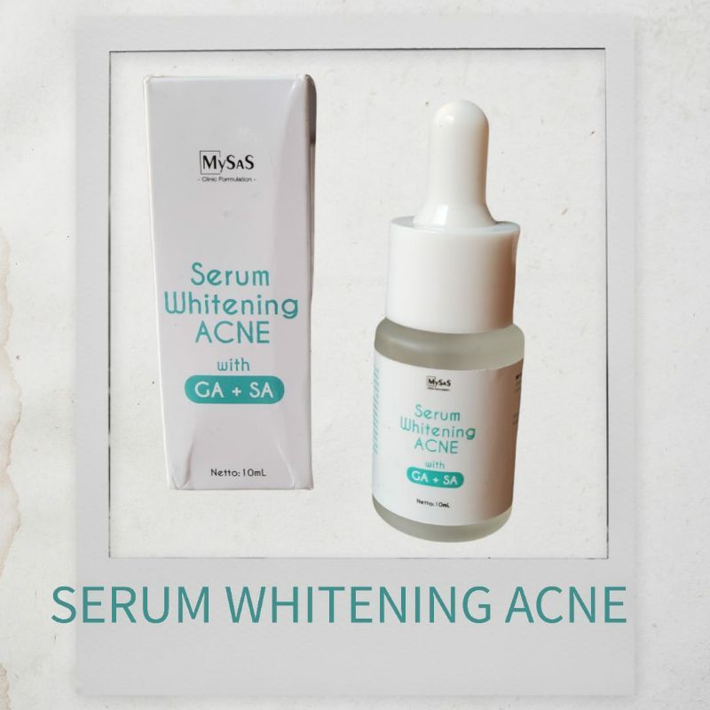 Mysas Skincare Serum Whitening Acne