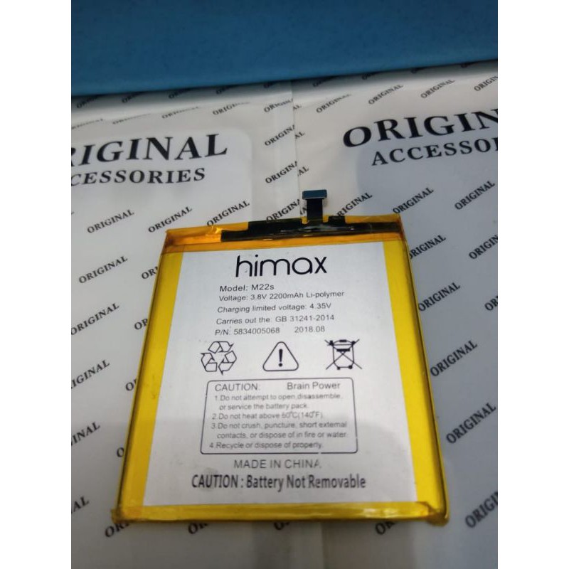 Batre Batrai Himax M22S Himax X1 Original Battery hp
