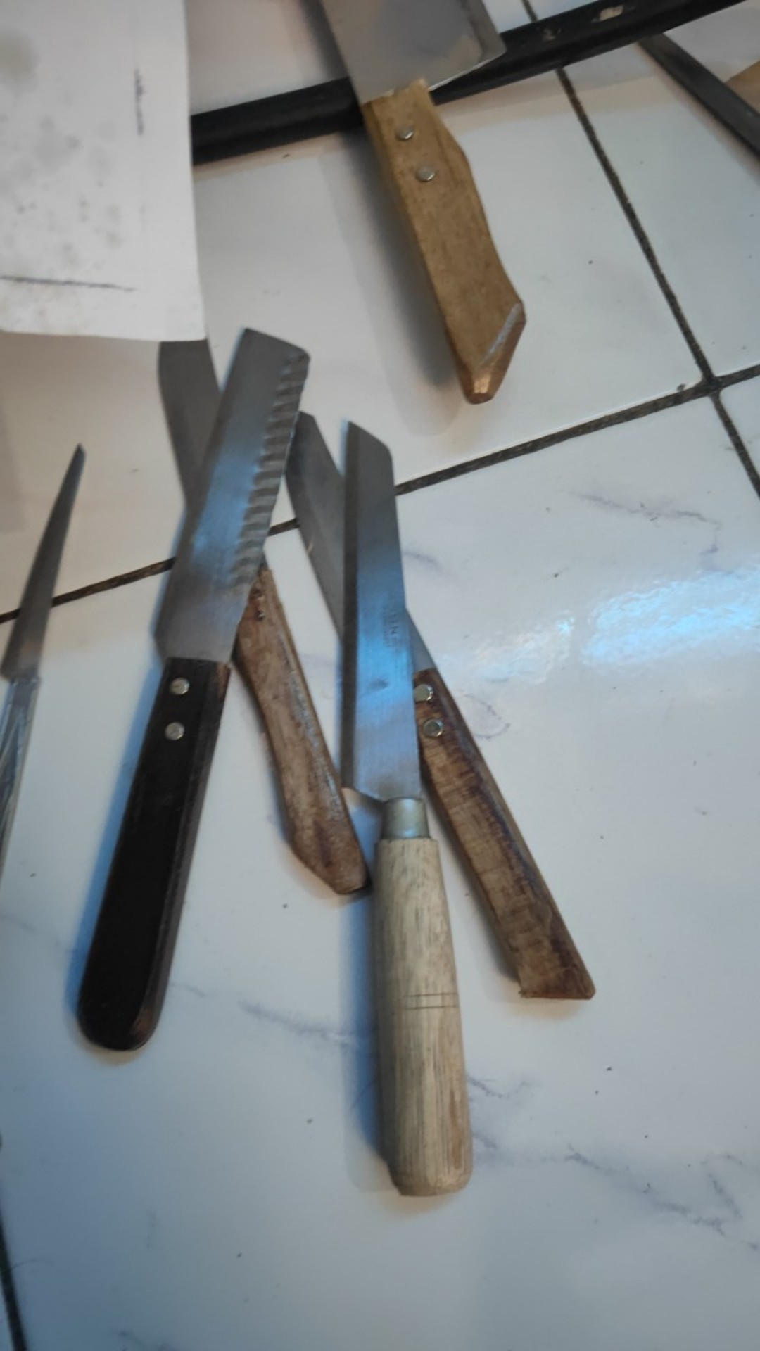 Pisau Set Paket Murah Banget Dapat 7 Pcs - Perlengkapan Dapur | Kode Barang Ara 1