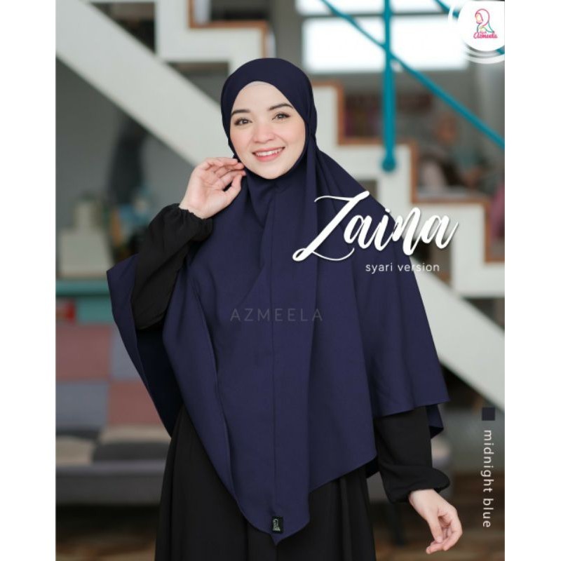 ZAIDA ZAINA SYAR'I BY AZMEELA - JILBAB INSTAN AZMEELA - JILBAB SYARI