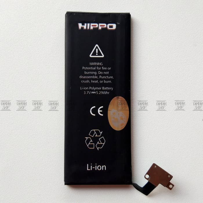 BARU  Baterai Hippo Double Power Original Apple Iphone 4S Batre Batrai Ori