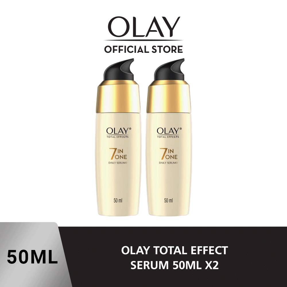 Olay Total Effect Serum Niacinamide Skincare Antiaging 50Ml - Isi 2