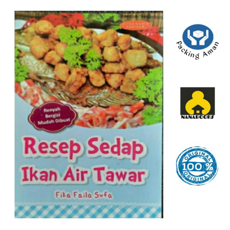 BUKU RESEP MASAKAN RESEP SEDAP IKAN AIR TAWAR