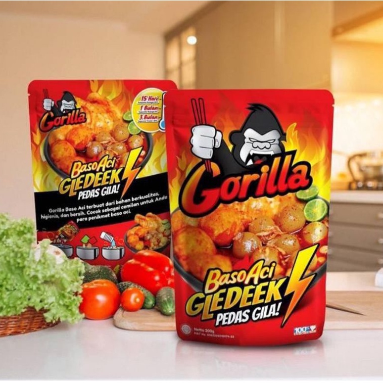 

Gorilla Baso Aci Gledeek 200gr