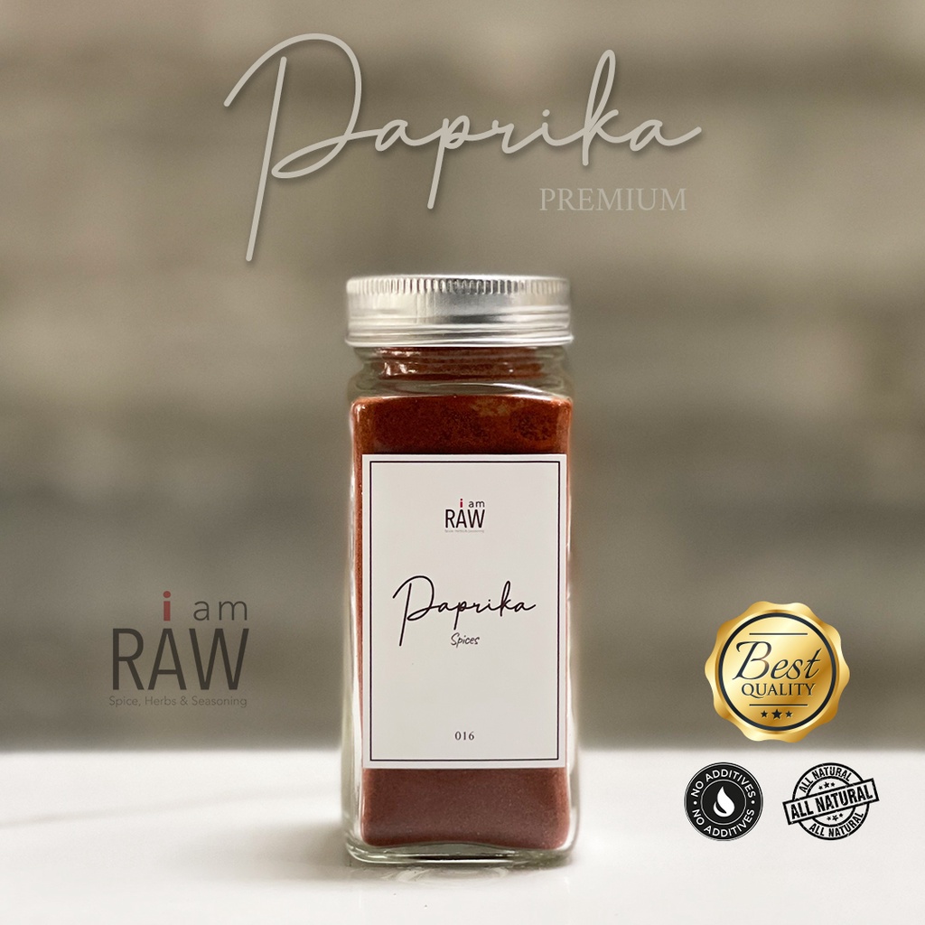 

IAM RAW PAPRIKA BUBUK MURNI ASLI PREMIUM 45gr | PAPRIKA POWDER 45gr