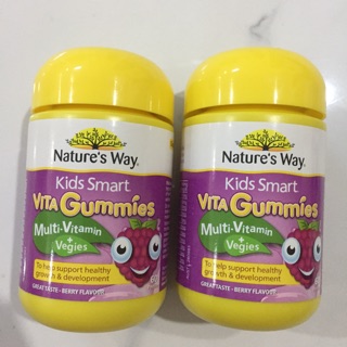 Natures Way Kids Smart Vita Gummies Multi Vitamin Vegies Shopee
