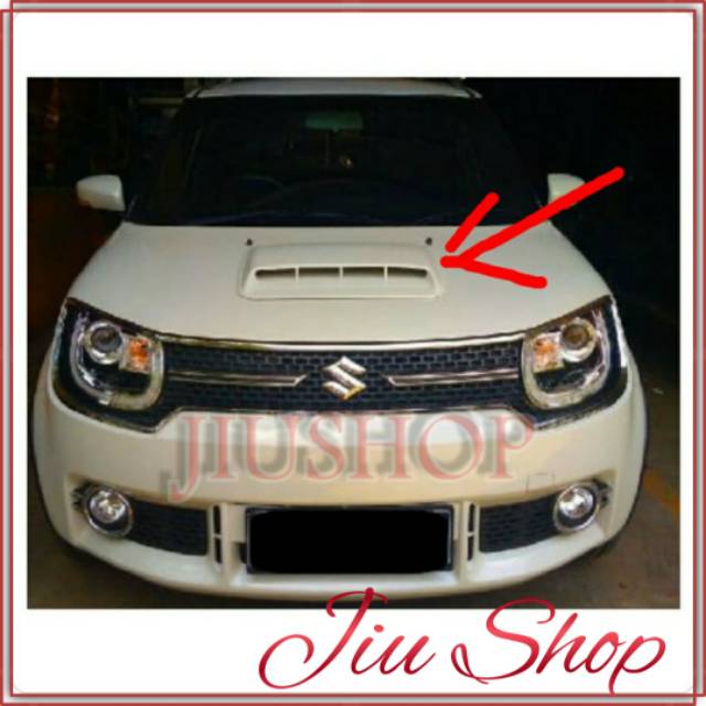 Air Flow / AirFlow / AirScoop / Air Scoop Kap Mesin Model Fortuner Universal